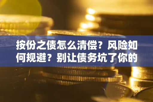 武汉按份之债怎么清偿?风险如何规避?别让债务坑了你的钱袋子! 武汉按份之债怎么清偿?风险如何规避?别让债务坑了你的钱袋子!